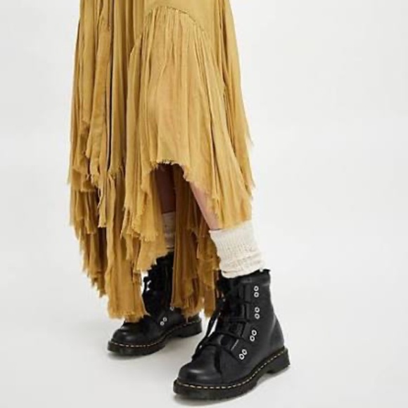 Dr. Martens Women 1460 FAUX FUR LINED LEATHER LACE UP BOOTS Black sz 8 - Picture 13 of 13